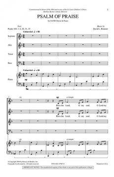 Psalm Of Praise (David L. Brunner) 