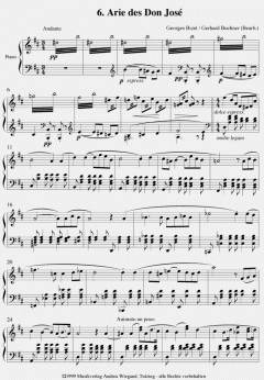 Carmen in Concert von Georges Bizet 