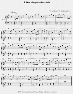 Die Zauberflöte von Wolfgang Amadeus Mozart 