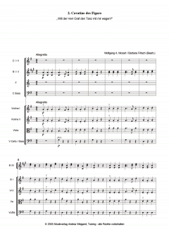 Figaros Hochzeit von Wolfgang Amadeus Mozart 