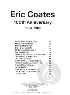 Eric Coates 100th Anniversary von Eric Coates 