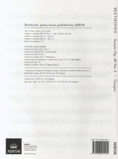 Piano Sonata In G Op.49 No.2 von Barry Cooper 