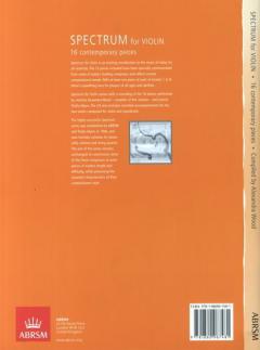 Spectrum For Violin - 16 Contemporary Pieces von A. Wood im Alle Noten Shop kaufen