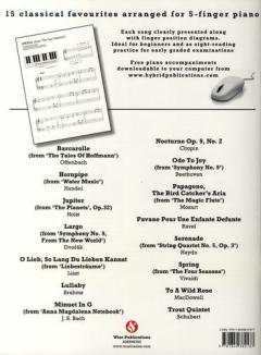 Easiest 5-Finger Piano Collection: Classical Favourites 