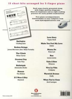 Easiest 5 Finger Piano Collection: Today's Hits 