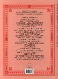 Twenty-Four Christmas Carols For Classical Guitar 