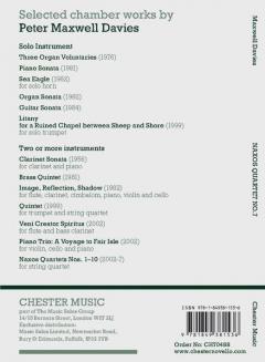 Naxos Quartet No. 7 von Peter Maxwell Davies 