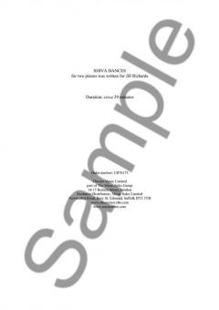 Shiva Dances for Two Pianos von Kevin Volans 