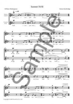 Sonnet XVIII von Simon Bainbridge 