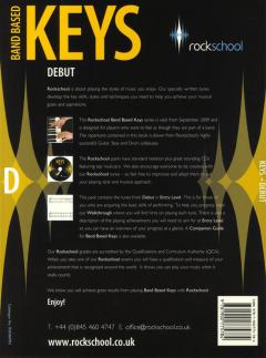 Rockschool: Band Based Keys 