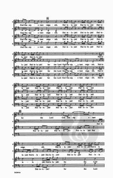 Hallelujah Chorus Song Sheet (Georg Friedrich Händel) 