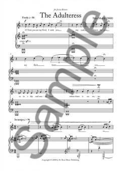 The Adulteress (Soprano/Piano) von Nico Muhly 
