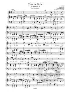 Lieder für Singstimme und Klavier Band 4 von Franz Schubert 