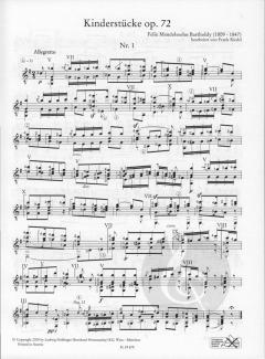 Mendelssohn für Gitarre von Felix Mendelssohn Bartholdy 