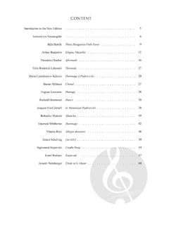 Hommage à Paderewski 