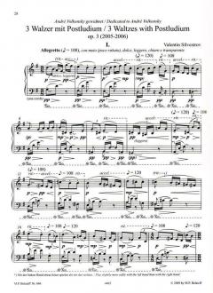 Bagatellen op. 1-5 von Valentin Silvestrov 