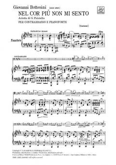 Nel Cor Piu Non Mi Sento von Giovanni Bottesini 