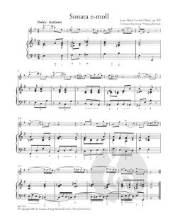 2 Sonaten op. 2/2, op. 4/7 von Jean-Marie LeClair 