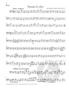 2 Sonaten op. 2/2, op. 4/7 von Jean-Marie LeClair 