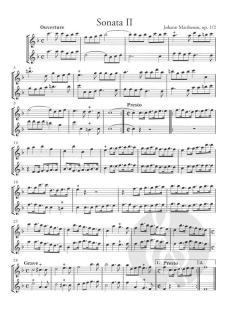4 Sonaten op. 1 (Johann Mattheson) 