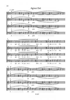 Missa 'Cantabo Domino' op. 16 von Bertold Hummel 