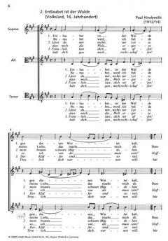 Drei Volkslieder von Paul Hindemith 