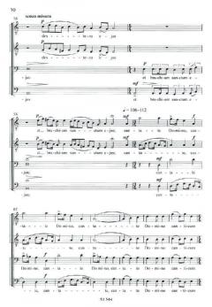 Cantate Domino op. 97c von Bertold Hummel 