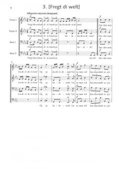 Drei jiddische Männerchöre von Viktor Ullmann 