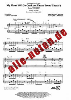 My Heart Will Go On von James Horner (Download) 