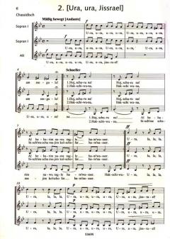 Zwei chassidische Frauenchöre von Viktor Ullmann 
