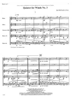 Wind Quintet 3 (David Maslanka) 