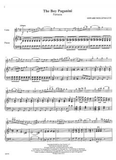 The Boy Paganini von Edward Mollenhauer 