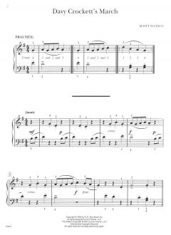 Davy Crockett's March von Scott Watson 