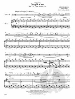 Supplication von Ernest Bloch 