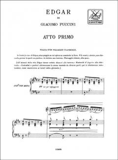 Edgar von Giacomo Puccini 