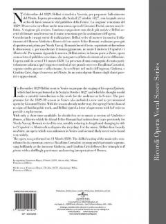 Capuleti E Montecchi - Opera Completa Per Canto E Pianoforte 