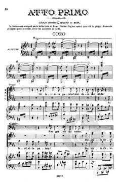 Giovanna D Arco Opera Completa Per Canto e Pianoforte von Giuseppe Verdi 