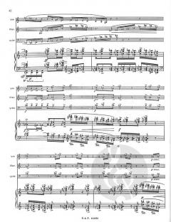 Quatuor. .Fin des Temps...Parties (Cl/Vl/Vlc/Piano (Olivier Messiaen) 