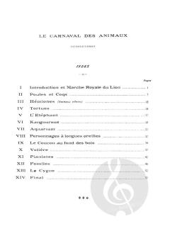 Carnaval Animaux 2 Pianos von Camille Saint-Saëns 