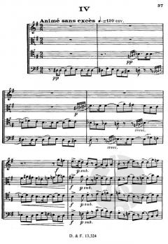 Quatuor Op. 102 von Florent Schmitt 