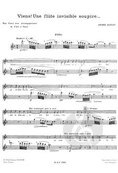 Viens! Une Flute Invisible Soupire... (André Caplet) 