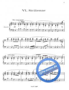 Suite Francaise Piano (D'Apres Claude Gervaise) von Francis Poulenc 