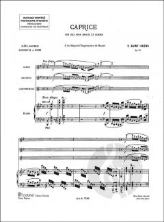 Caprice Airs Danois Op.79 (Camille Saint-Saëns) 