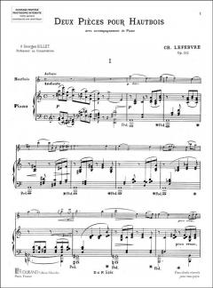 2 Pieces Op. 102 von Raymond Lefèvre 