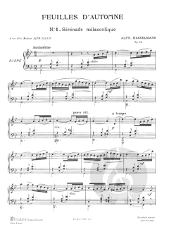Feuilles D'Automne von Alphonse Hasselmans 