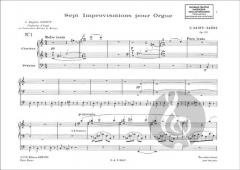 7 Improvisations Op. 150 von Camille Saint-Saëns 