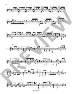 Einführung und Variationen op. 9 von Fernando Sor 