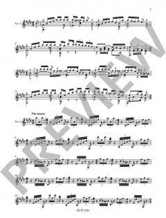 Einführung und Variationen op. 9 von Fernando Sor 