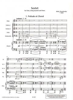 Sextet von Mikis Theodorakis 