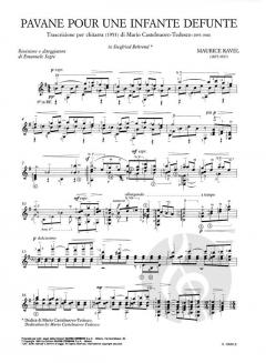 Pavane Pour Une Infante Defunte von Maurice Ravel 